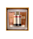 Burberry London Women ( 100 Ml Edp Spray +100 Ml Body Lotion +100 Ml Shower Gel)