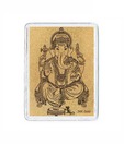 Guru Gold 24kt Gold Lord Ganesh Pocket Card