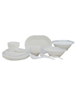 Incrizma White 32 Pcs Round Dinner Set