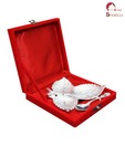 Home Sparkle Leaf Tray With Spoon
