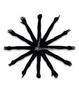 Earth Stylish Wall Clock - Black