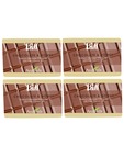Lass Naturals Chocolate & Honey Soap - 4 Pc Set 500G