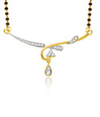 Eva Jewels Diamond & Gold Beautiful Tanmaniya Pendant