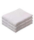 Mesleep White Hand Towels Set Of 3