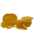 Incrizma Yellow 44 Pcs Round Dinner Set
