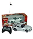Majorette - R/C Mercedes SLS Amg, 1:24 -Silver/Red