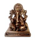 Earth Ganesha Statue - Gold