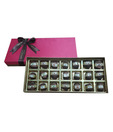 Crystal Collection -Festive Pink Silk (21 pcs of chocolates)