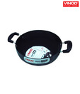 Vinod Black Pearl Deep Kadai Without Lid- 26 cm