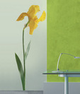 Plage Yellow Iris Wall Sticker- Large