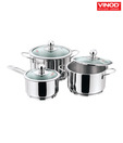 Vinod Classy Cookware Set - 3 Pcs
