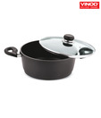 Vinod Zest Superb Non-stick Casserole With Lid- 20 cm