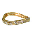 Aadi Jewels Elegant AD Studded Golden Bracelet