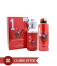 Beverly Hills Polo Club Combo of Perfume & Deodorant No 1 Men 50ml & 175ml