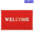 mesleep Welcome Red Doormat