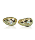 Aadi Jewels Golden Central Pearl Earrings