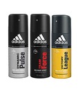 Adidas Dynamic Pulse, team force & victory league Deodorant for Men-150ml Each