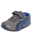 Little Frogs Grey & Blue Casual Shoes