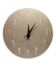 Earth Fabulous Wall Clock - Silver