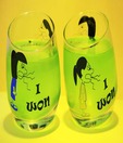 Brand Gaddi I won-Swinging Glasses (set of two) Shot Glasses