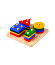 Plan Toy Geometric Sorting Board