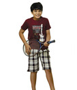 SDL by SweetDreams Maroon Boys Night Suit For Kids