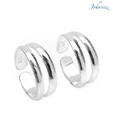 Johareez Stunning Sterling Silver Toe Rings