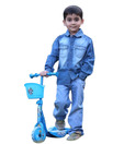 ShopperTree Blue Denim Shirt For Kids