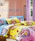 Skipper Venice Cute Multi-colour Double Bed Sheet Set