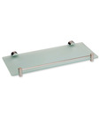 SG Home Frosted Glass Shelf With Brass Fitting