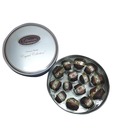 Crystal Collection -Round Tin Box (14 pcs of chocolates)