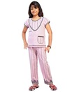 Chicita Cute Pink & Grey Nigh suit