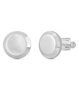Peora Fine Finish Stainless Steel Cufflinks