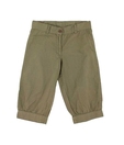 ShopperTree Olive Green 3/4 Trousers For Kids