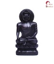Home Sparkle Meditating Resin Buddha Statue