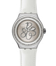 Swatch Magnetic Silver-White Watch