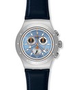Swatch Marvellous Silver-Sky Blue Watch