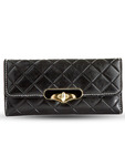 Cappucino Black Clutch Cum Wallet
