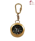 Home Sparkle Compass Keychain