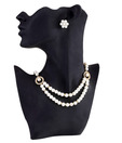 Oleva Erona Pearls Adorned Regal Necklace Set