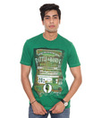Raves Green Printed T-Shirt