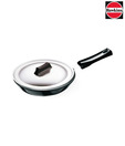 Hawkins 25 cm Dia Frying Pan with Stainless Steel Lid