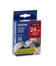 Brother (TZ455) White on Red Label for P-Touch Electronic Label Printers