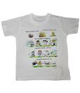 Jazzup White T-Shirt For Kids