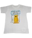 Jazzup Cute White T-Shirt For Kids