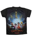 Chhota Bheem Black Curse of Damyaan T-Shirt