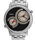 Timex Eternal Black Round Dial Watch