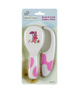Advance Baby Meritots Comb & Brush Set - Pink