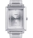 Timex Tantalizing Silver Dial Watch