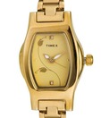 Timex Pleasant Golden Watch
